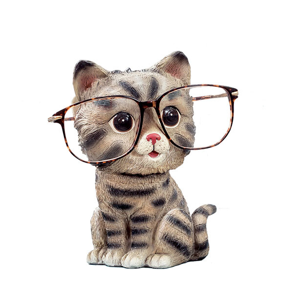 【可爱猫眼镜架】在猫咪的脑后添加了小架子,你的眼镜就有了可爱的