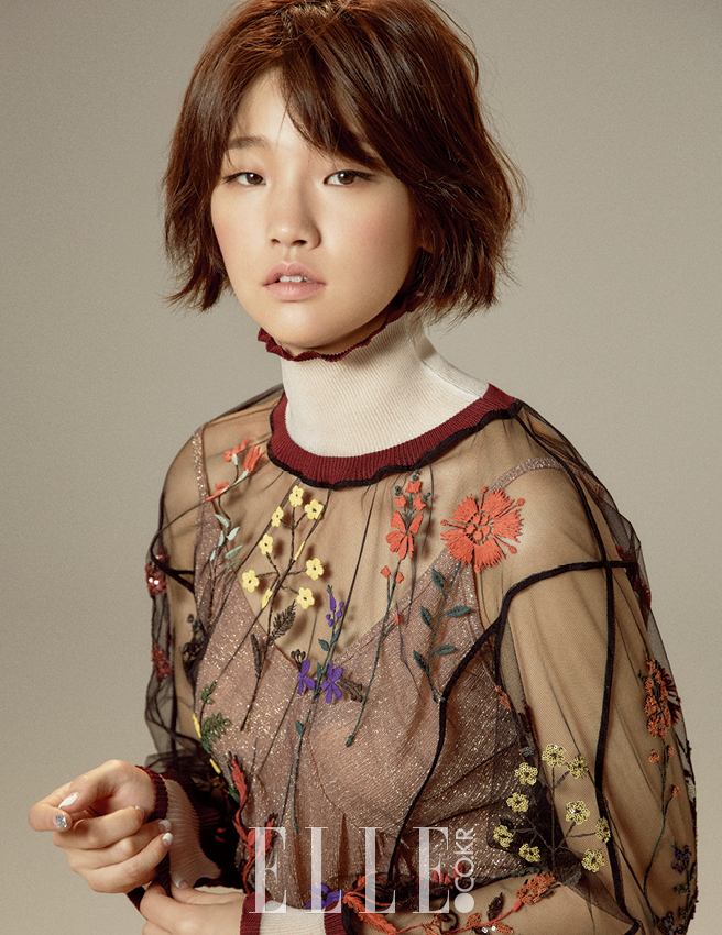 朴素丹 elle korea