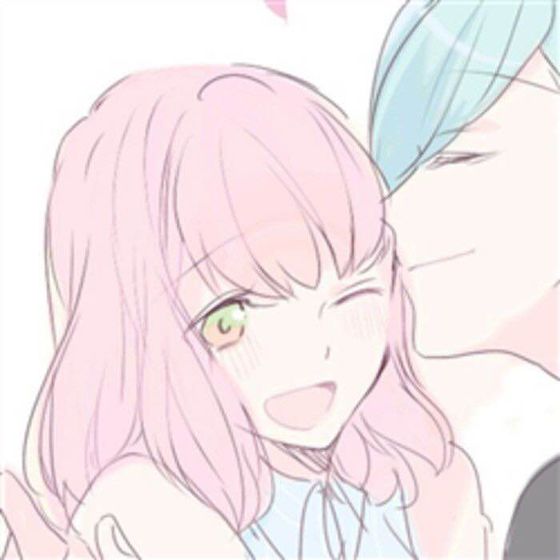 女生头像# #动漫# 情侣头像! 动漫cp