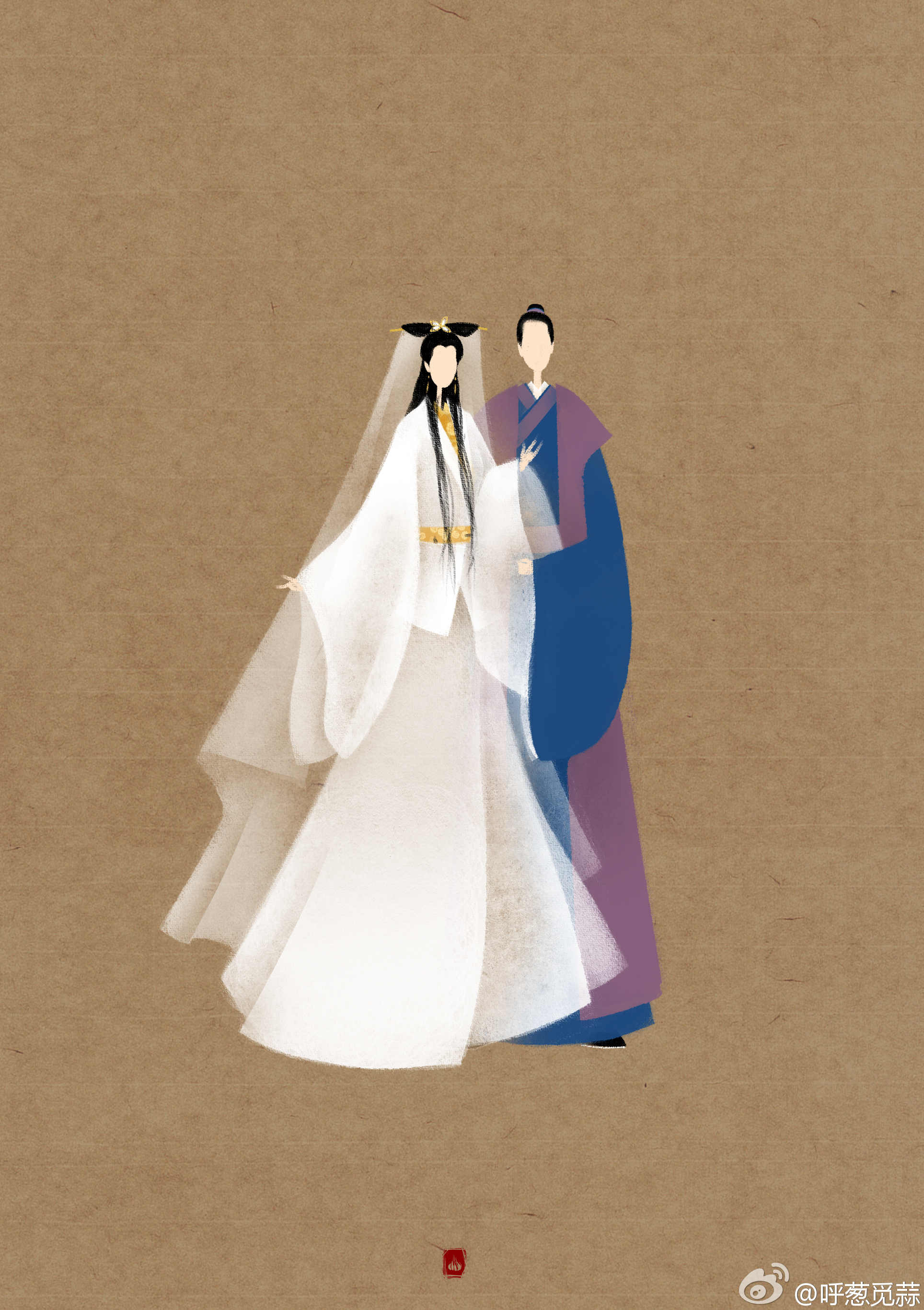 白素贞许仙 by呼葱觅蒜