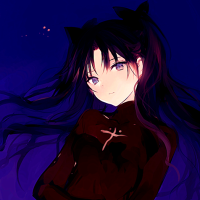 [萌系动漫头像]fate 远坂凛 少女