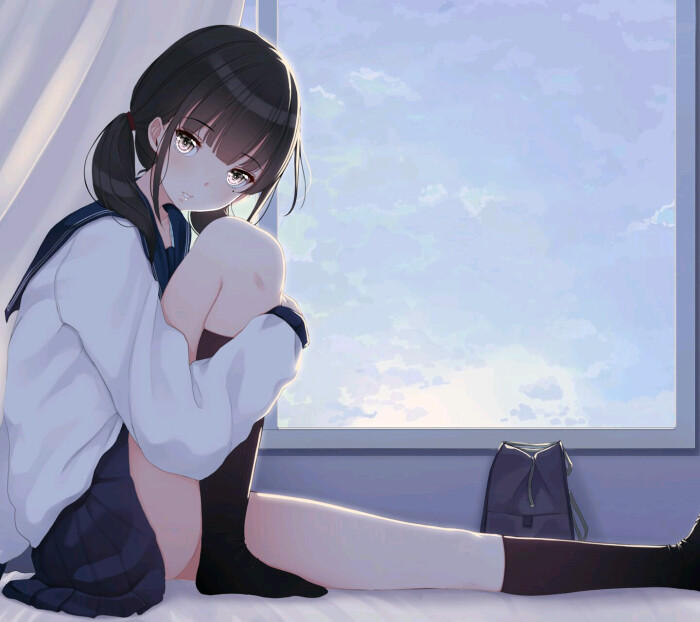 动漫 二次元 p站 少女 人物 原创 元素 风格 场景 背景 唯美 意境