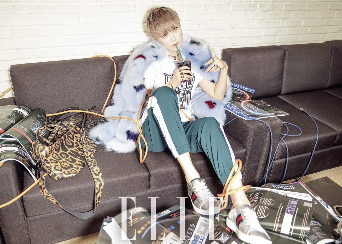 李宇春 elle 2016.10月刊封面大片