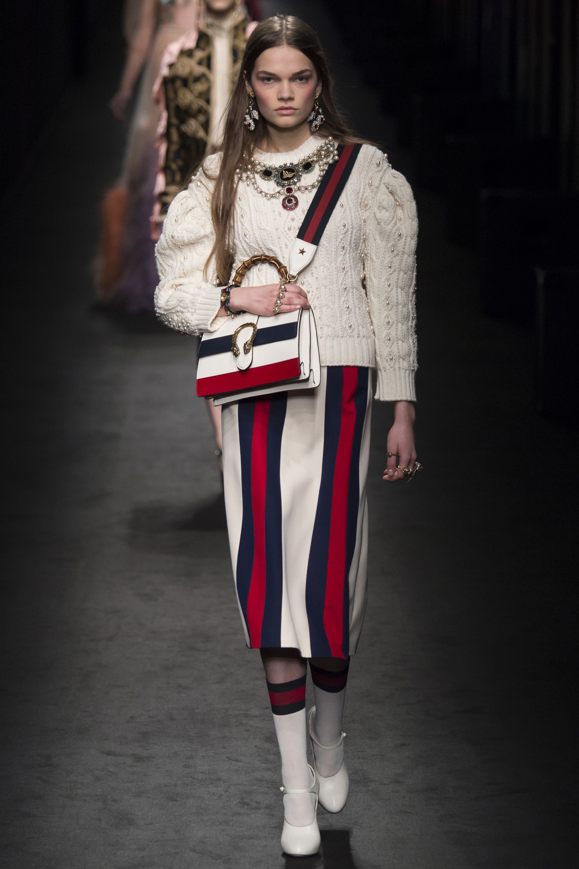 文艺少女时光宝盒 古驰(gucci)2016秋冬高级成衣米兰时装周