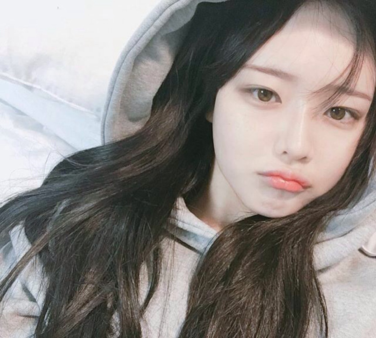 韩系女头 女生头像 韩 头像 孙花敏.by:cccc橙子.