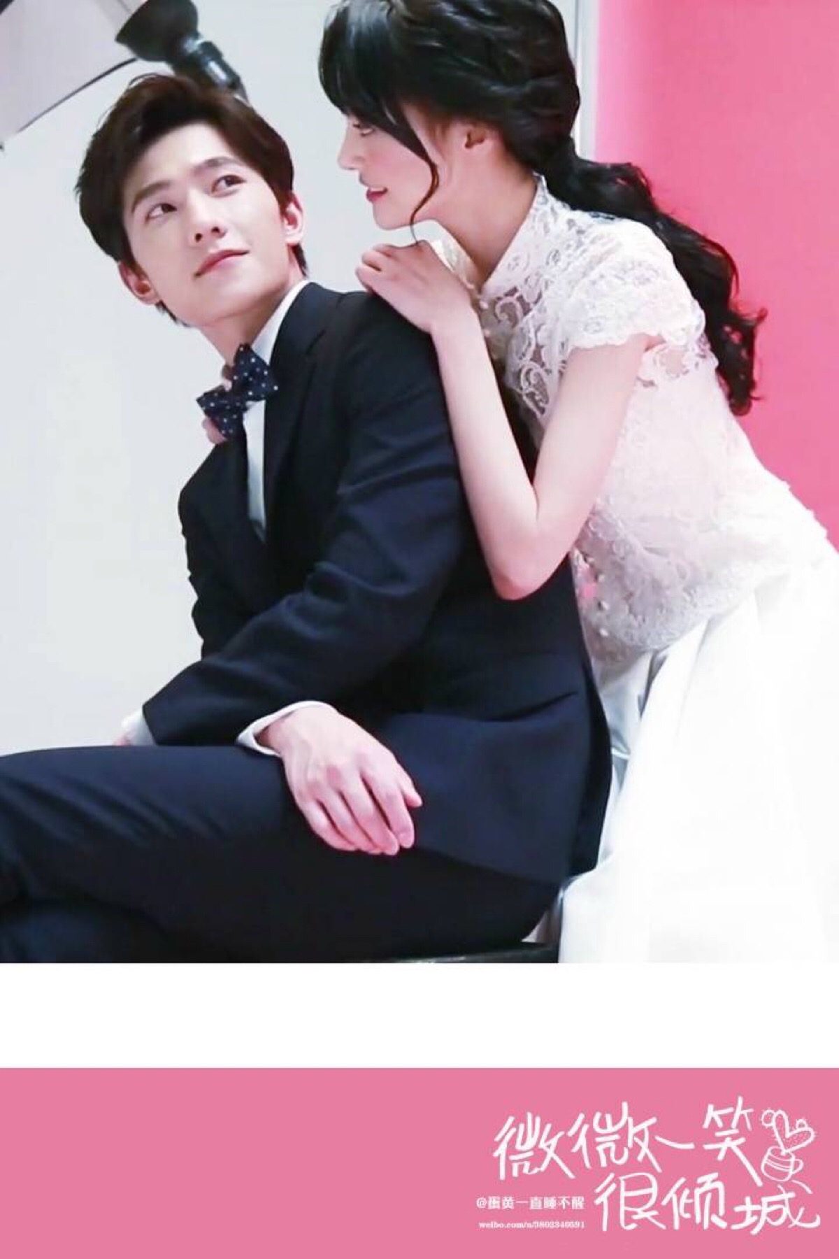 微微一笑很倾城# #壁纸# 杨洋 郑爽 婚纱照(cr:微博@蛋黄一直睡不醒)
