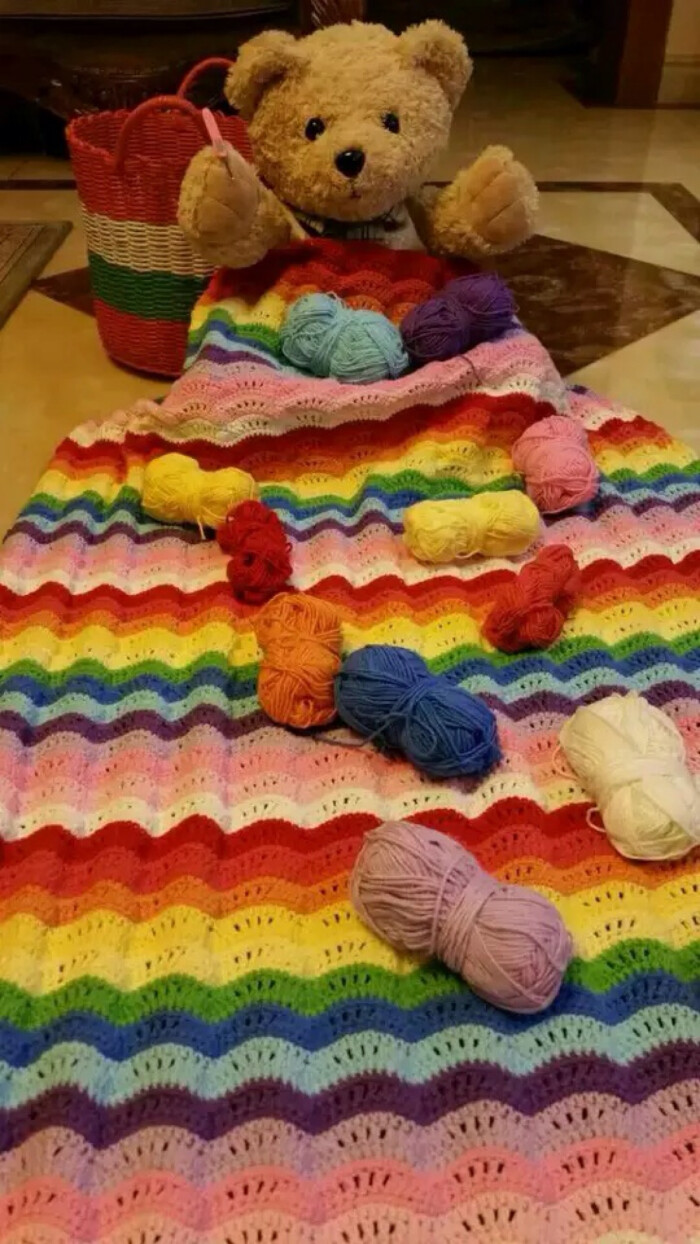 彩虹毯