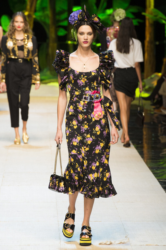 杜嘉班纳(dolce&gabbana)2017春夏米兰时装秀