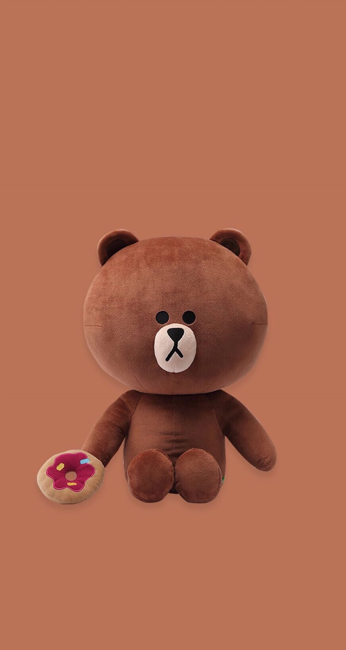 无水印 小清新壁纸 可爱壁纸 超可爱的布朗熊 by 活力柠檬酱