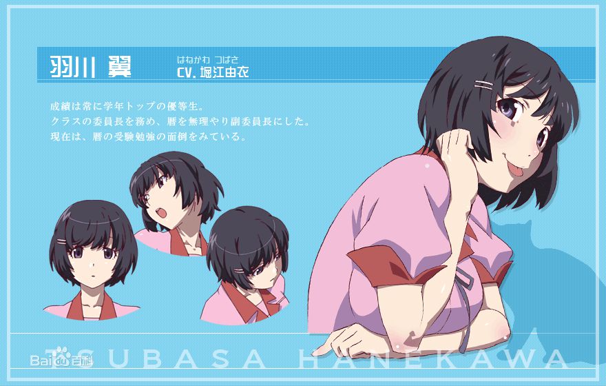 物语系列 羽川翼 被猫魅惑的少女