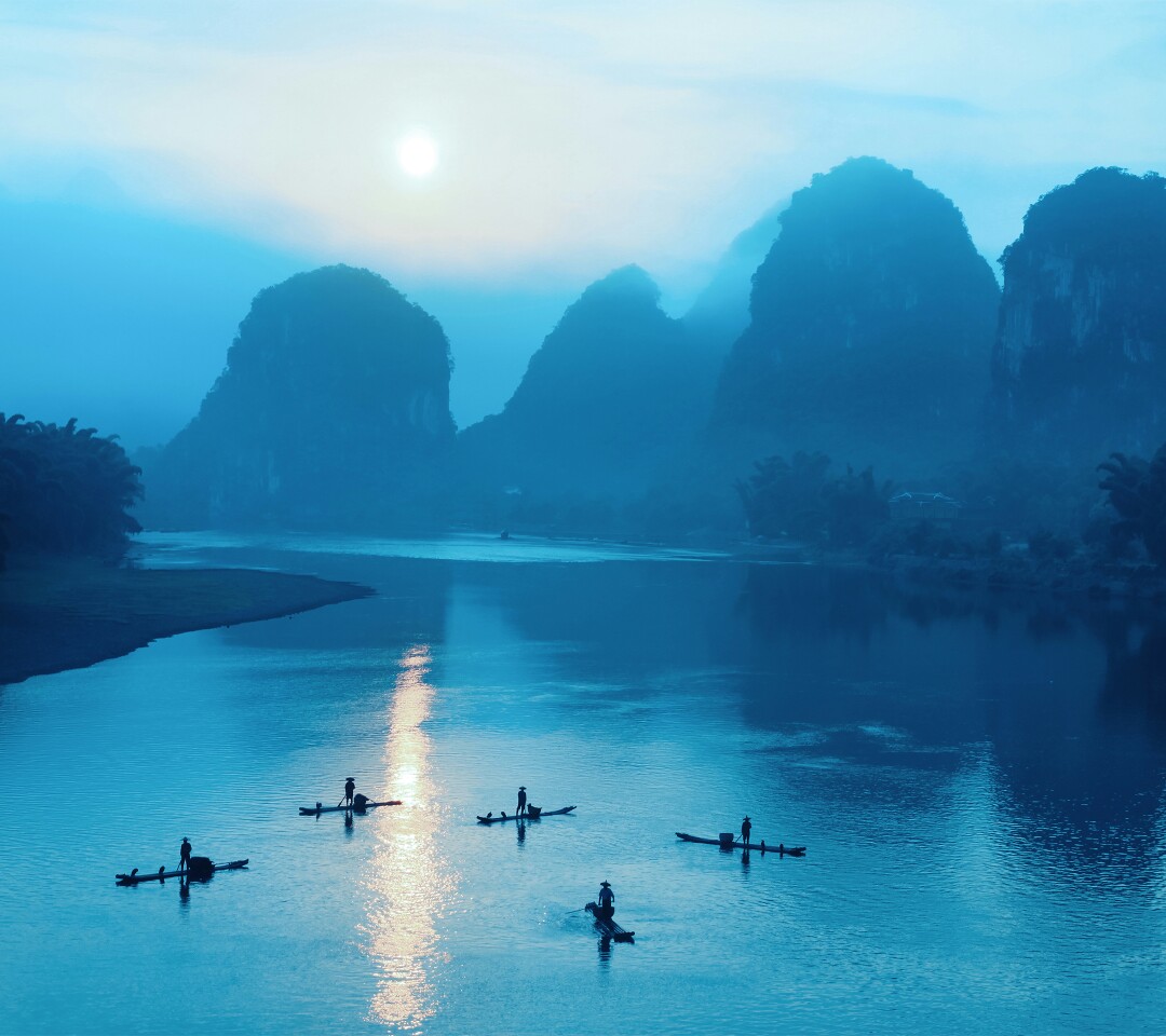 桂林山水甲天下!美丽的祖国