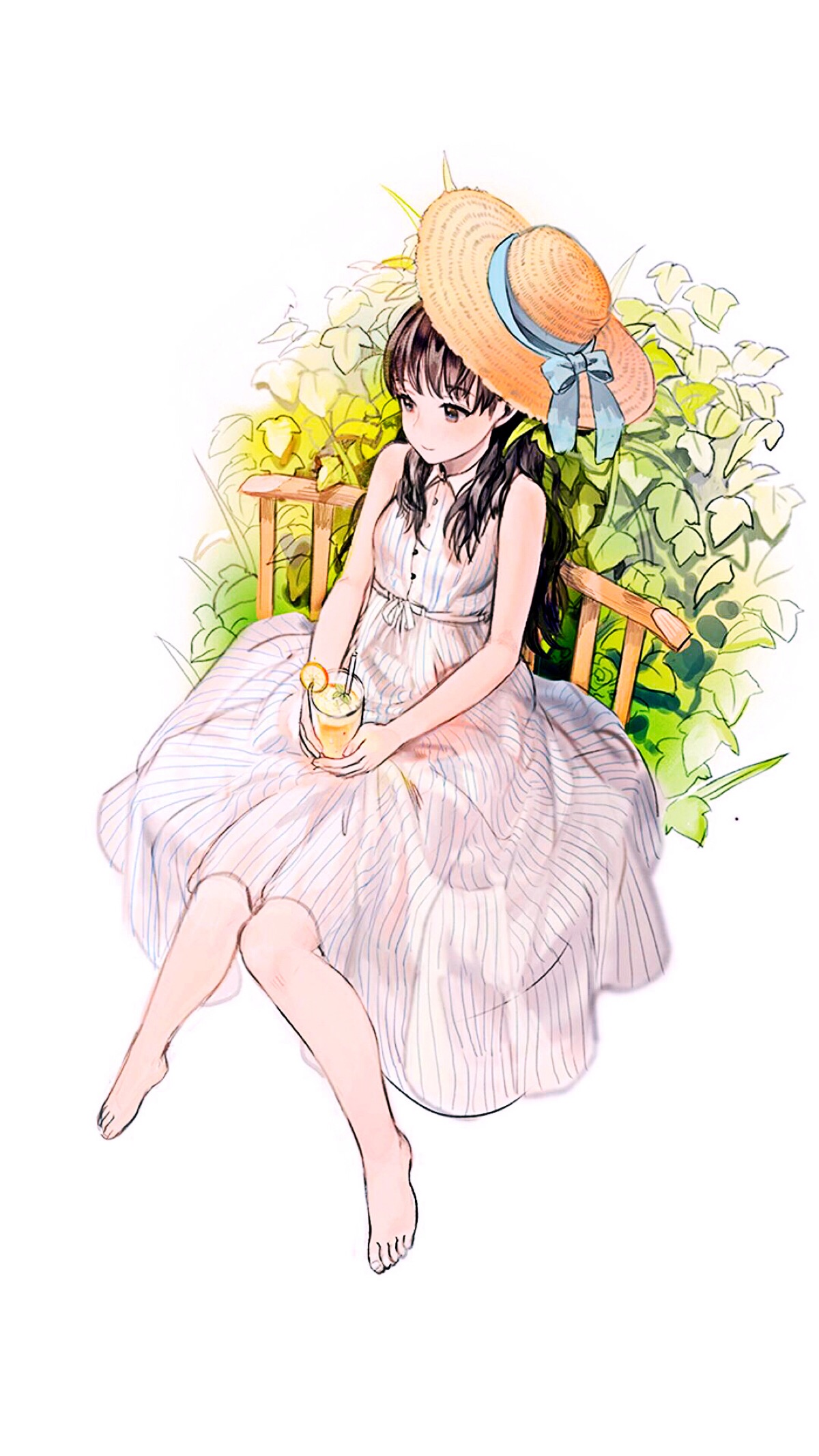 简约 唯美 卡通 插画 欧美 风景 意境壁纸