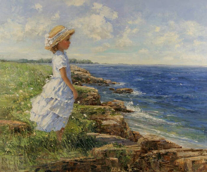 童年:sally_swatland 油画作品 (转)
