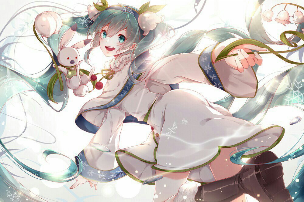 铃兰花雪初音