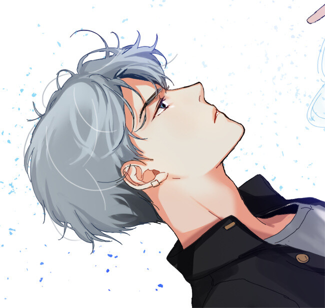 吴世勋喵星人# #吴世勋#exofanart吴世勋手绘插画壁纸头像 dolse0412