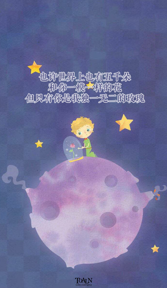 《小王子》小说语录73星星发亮是为了让每一个人有一天都能找到属于