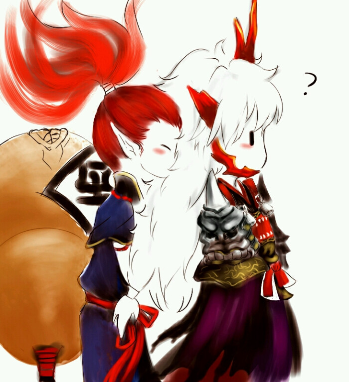 阴阳师#酒吞x茨木