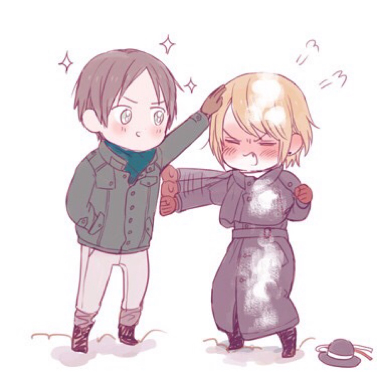 黑塔利亚/aph/罗马尼亚/保加利亚/串刺优格组/pixiv/id=50023450