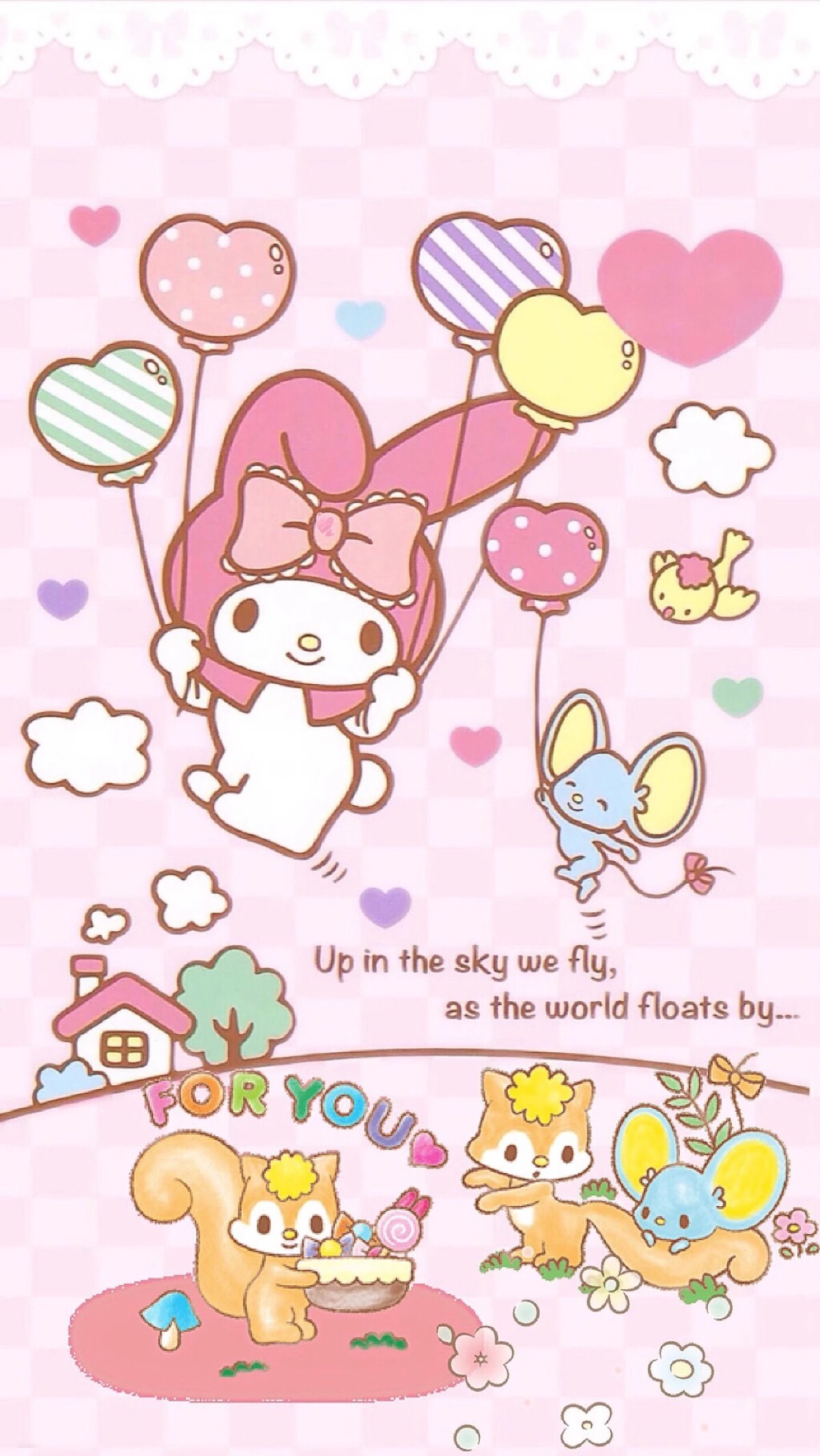 sanrio=melody美乐蒂双子星轻松