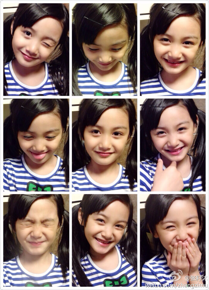 一直喜欢的萌娃张籽沐