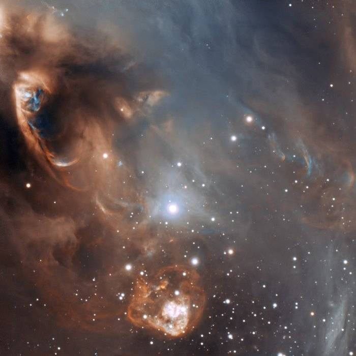天文酷图##每日一星云图# 【恒星诞生特写】这张由eso的超大望远镜