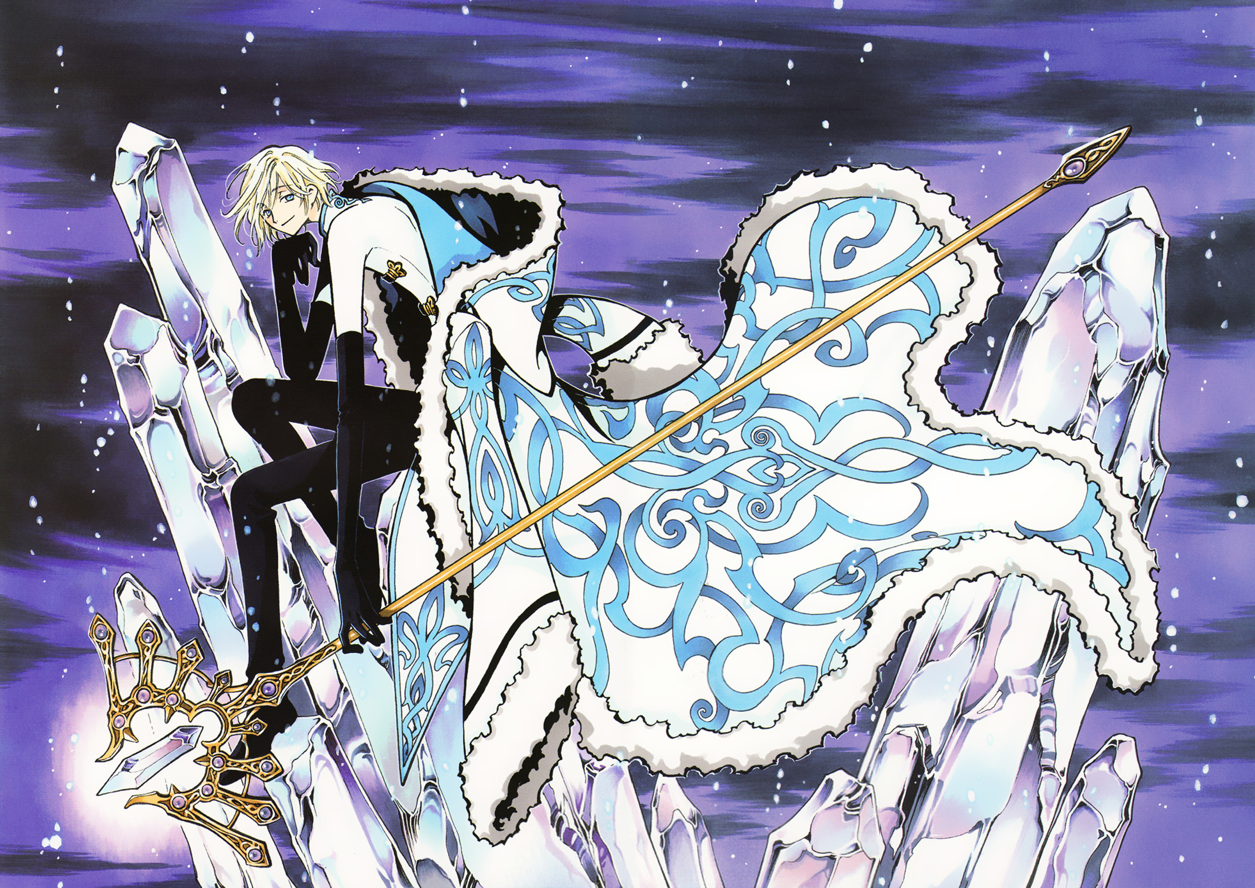 原画集系列-翼年代记 clamp高清画集 第一册