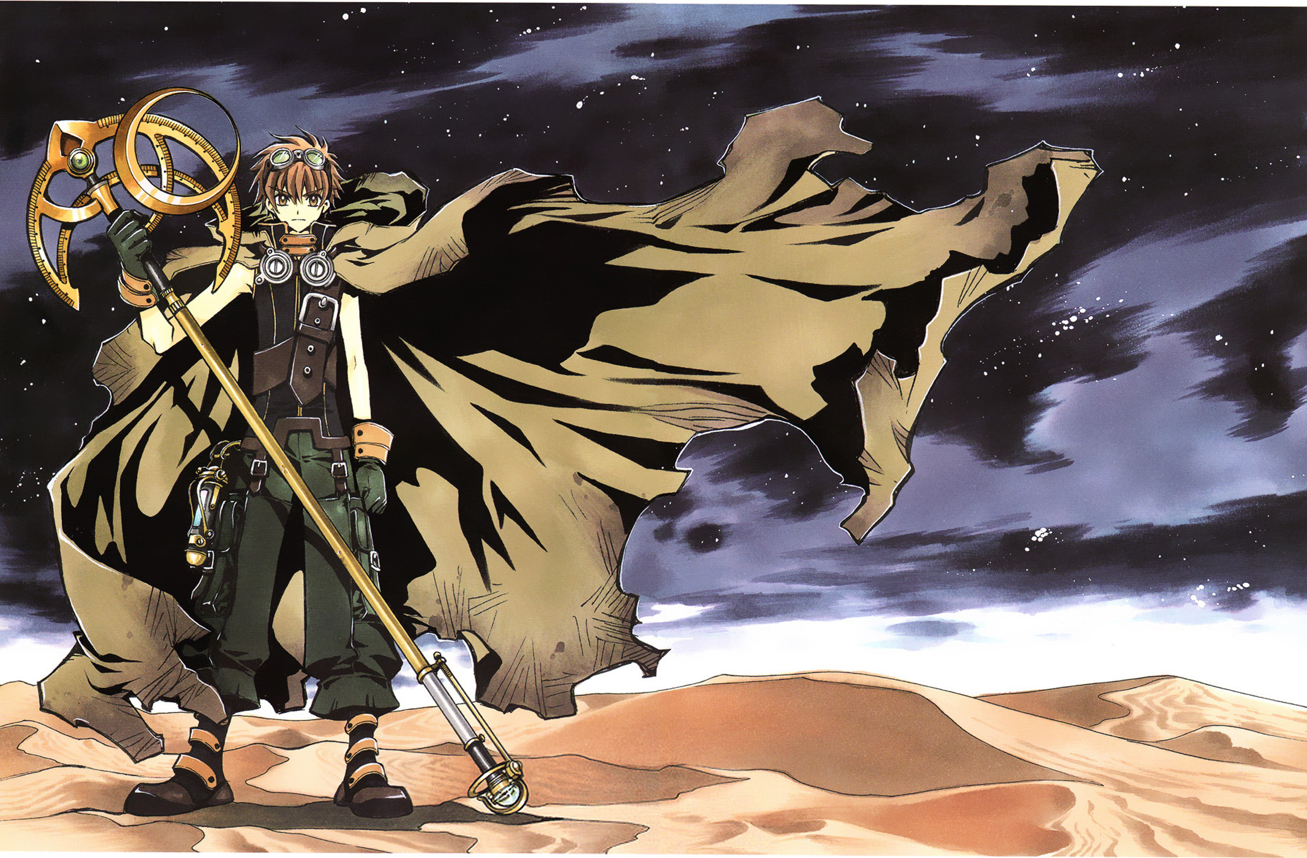 原画集系列-翼年代记 clamp高清画集 第一册