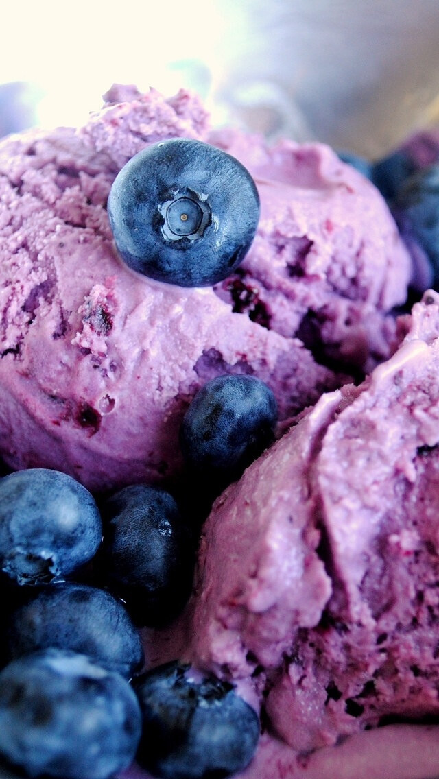 蓝莓冰激凌