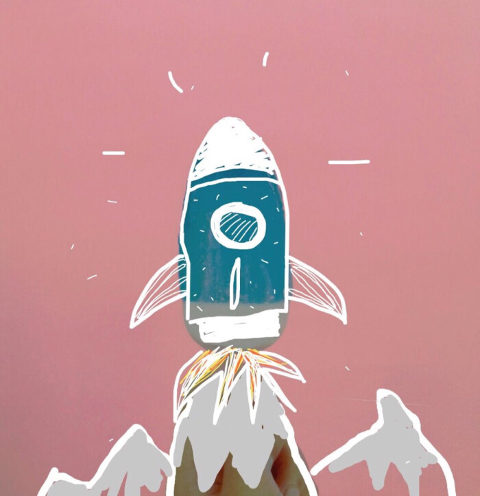涂鸦原创头像,创意涂鸦,头像插画,粉色可爱头像