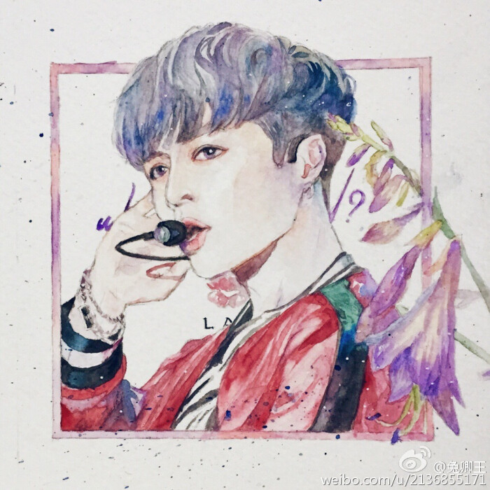 手绘 壁纸 头像 漫画# exo 张艺兴 lay 主舞 一巡 二巡 三巡 演唱会