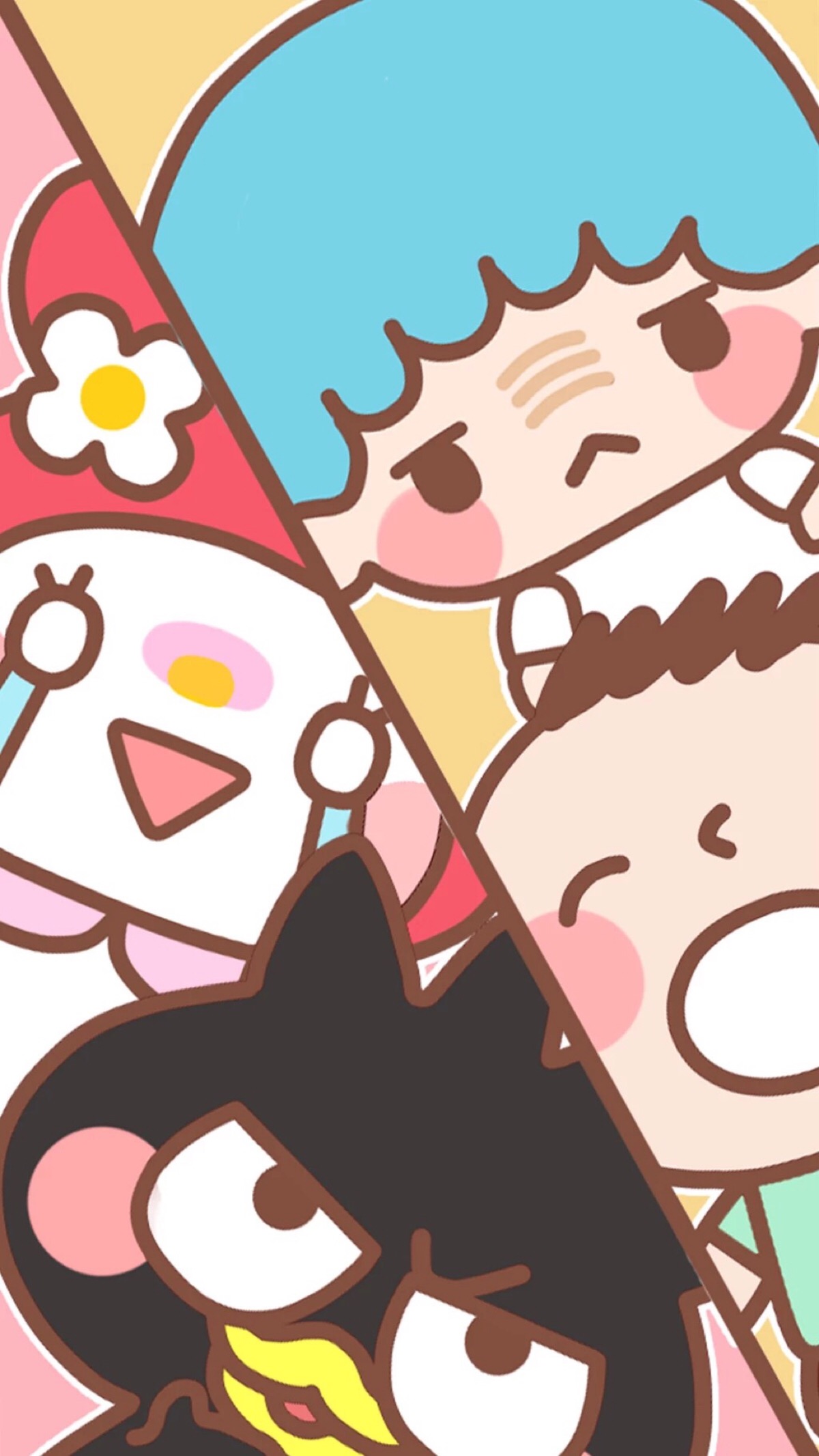 sanrio=melody美乐蒂双子星轻松