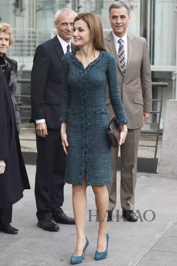 职业套装.西班牙王后莱地齐亚.惊艳了时光.