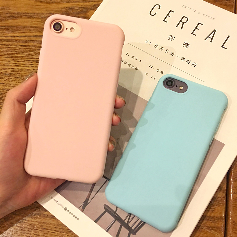 iphone7美白硅胶手机壳商务6plus全软磨砂面膜外壳5.5壳全包4.7壳苹果纯色霜图片