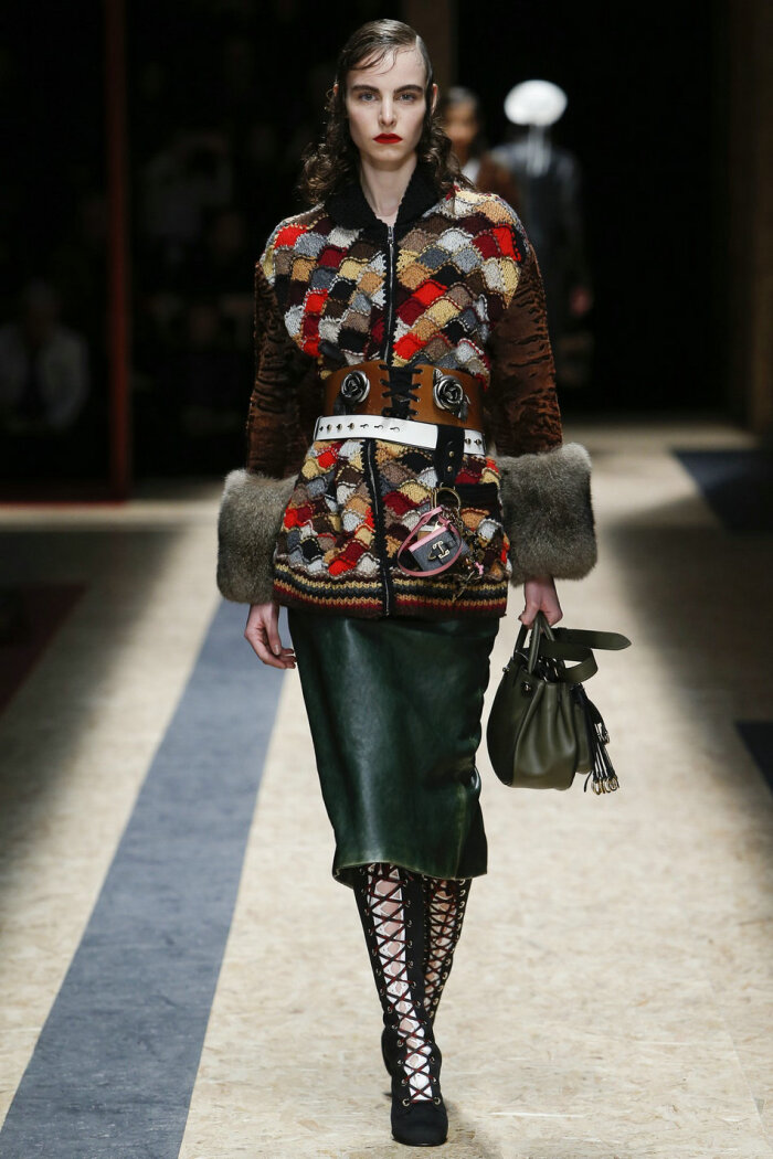 prada(普拉达)2016米兰时装周秋冬系列.海洋风情