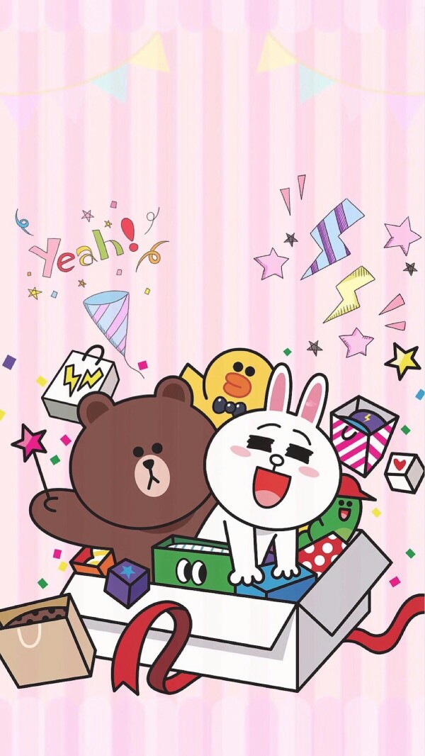 布朗熊和可妮兔