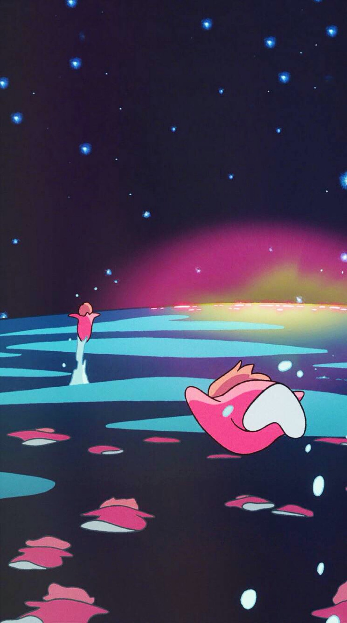 悬崖上的金鱼姬 波妞 手机壁纸锁屏