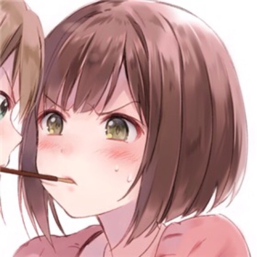 二呆辞 男生 女生 动漫 情侣头像