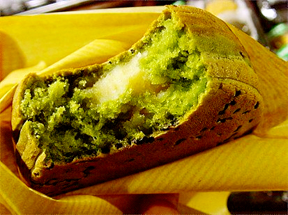 『日式抹茶红豆车轮饼』 1.