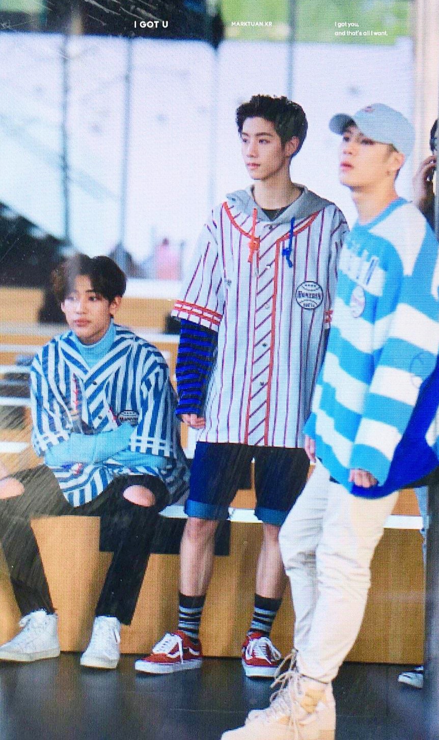got7 林在范(jb),朴珍荣(junior),段宜恩(mark),王嘉尔(jackson),崔