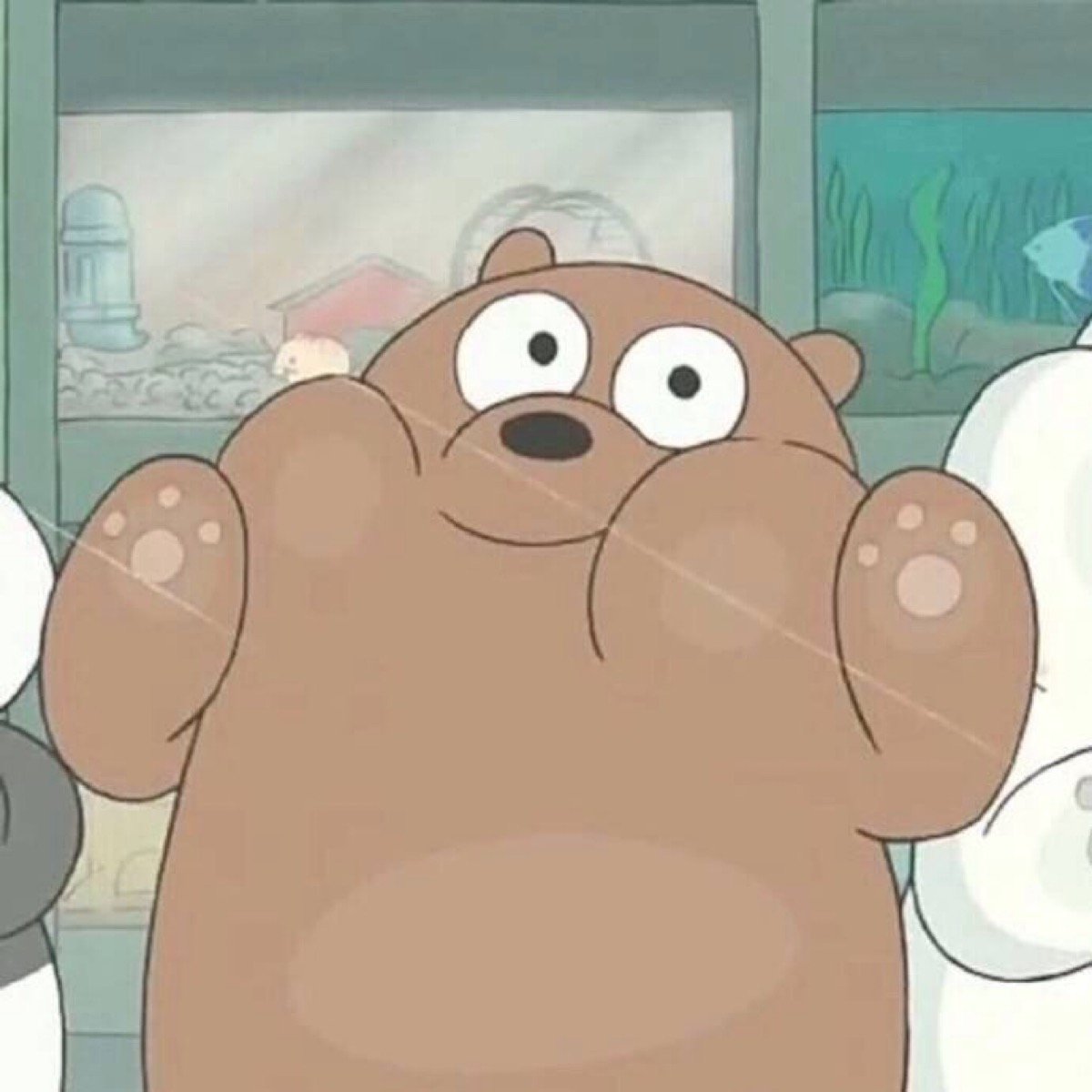 咱们裸熊#卡通头像#cp头像#搞怪头像