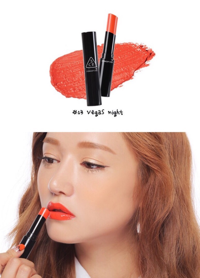 3ce圆管荧光超水润精华唇膏口红 回购