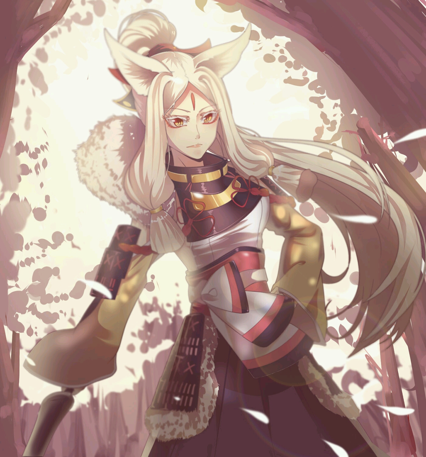阴阳师#白狼