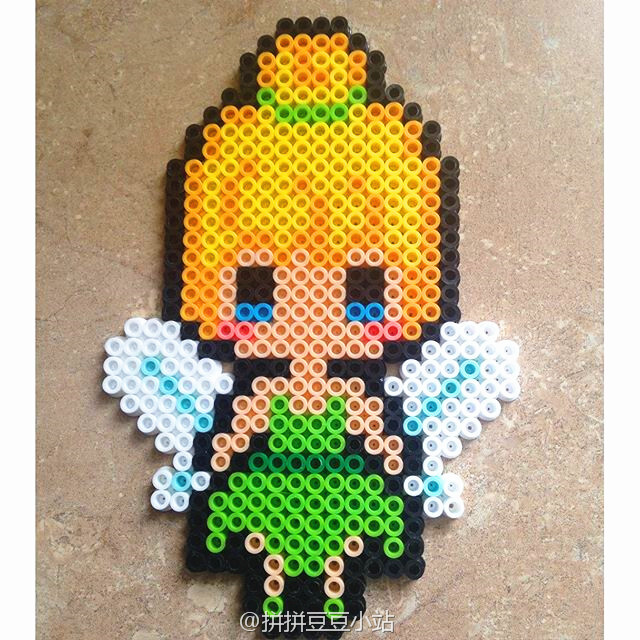 拼豆图纸 拼豆材料包 拼豆成品   手工 动漫 怀旧 小孩 人物 评论