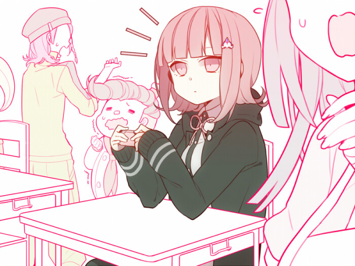 【5】[弹丸论破][弹丸轮舞][danganronpa][苗木诚][舞园沙耶香][舞切