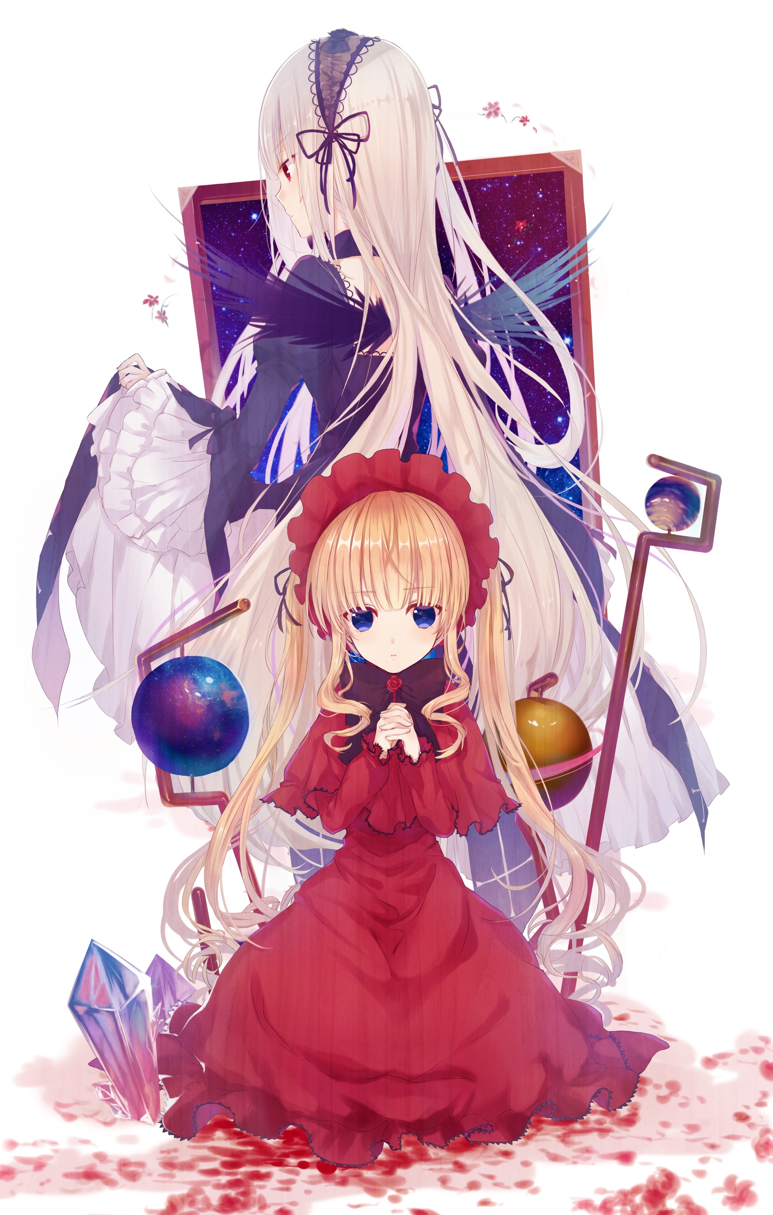 [蔷薇少女系列的第一人偶 水银灯/蔷薇少女系列的第五人偶 真红]