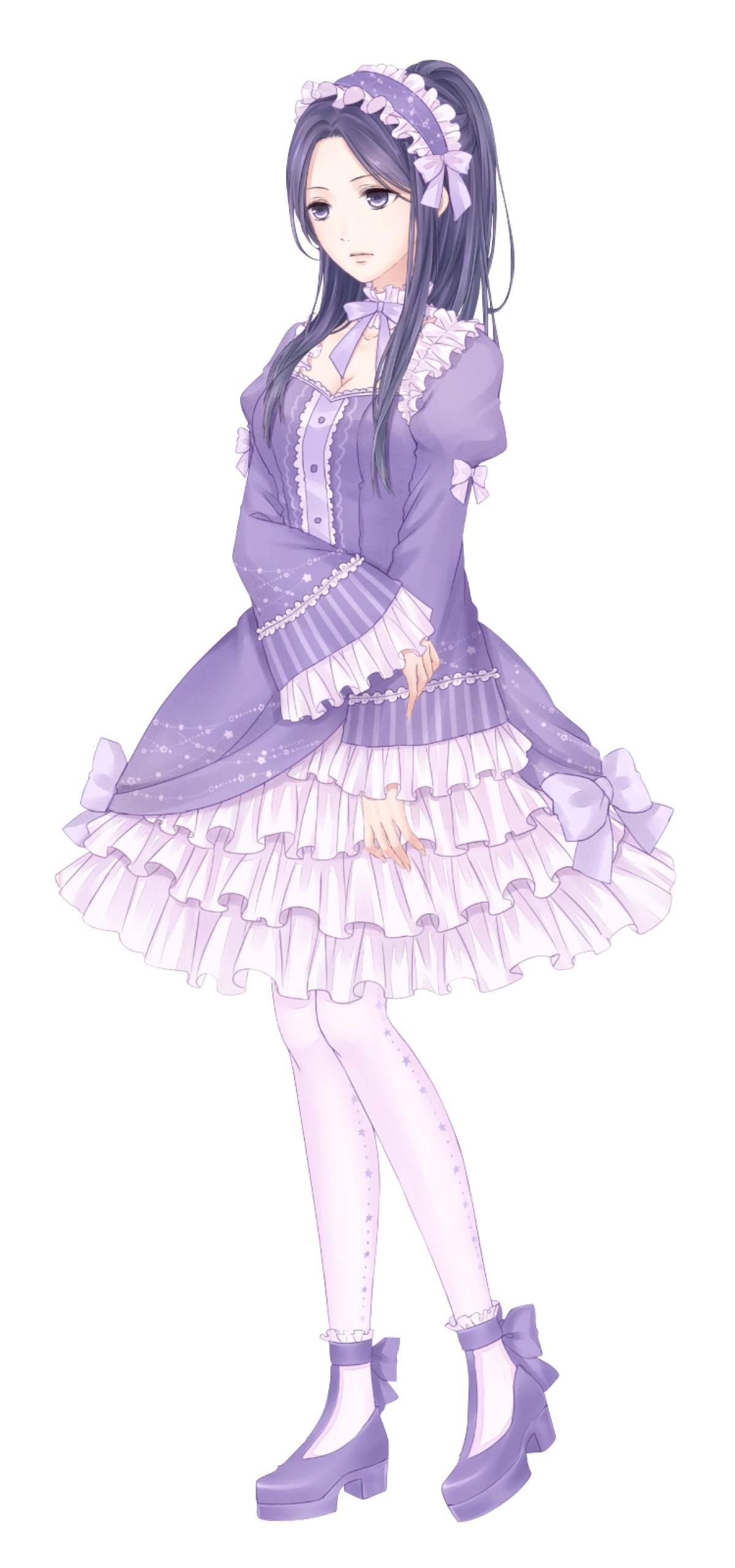 奇迹暖暖 npc 第六章 云端花田奇遇 幻影绫罗 (微博@九猫小筑)