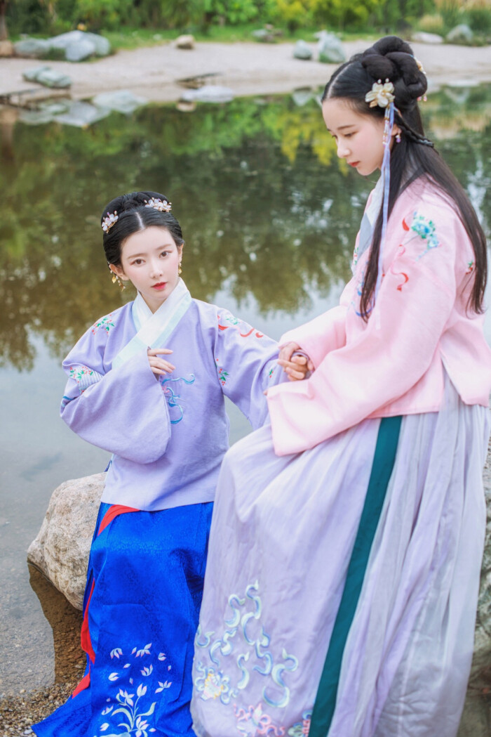 汉服 古代美女真人秀 汉服美女