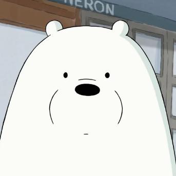 咱们裸熊;三只裸熊 白熊 卡通 头像 自截 如有雷同侵删致歉 不定时