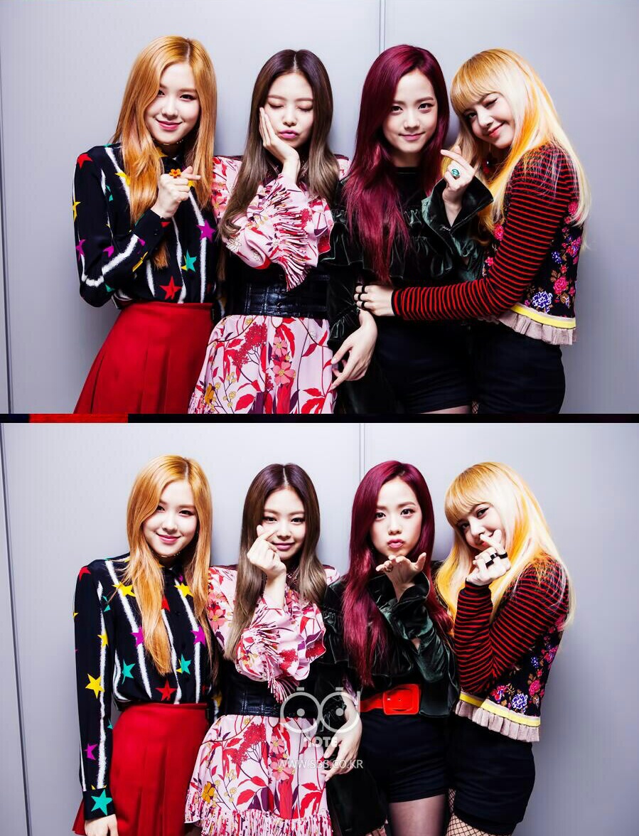 的女子组合, 由jennie kim,金智秀,朴彩英( rosé),lisa四名成员组成
