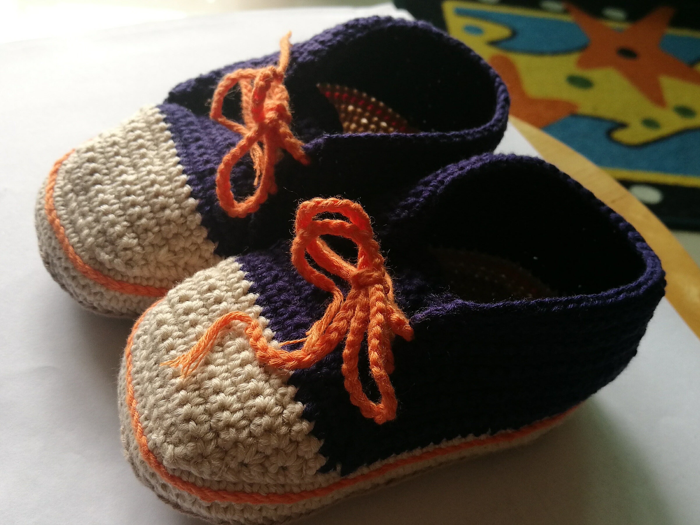 钩织宝宝运动鞋